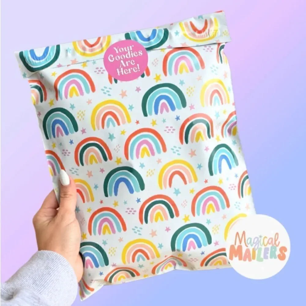 Poly mailers bubble mailers mix sizes poly mailers and stickers